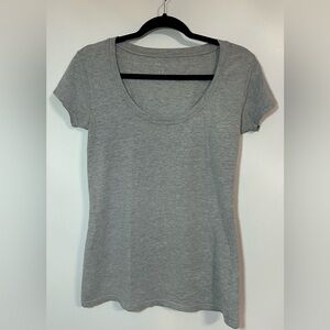 Wet Seal / Heather Gray Short Sleeve Top